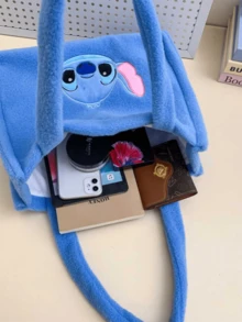 史迪奇毛绒单肩包：可爱卡通人物设计，柔软优质毛绒面料，内部空间宽敞，肩带舒适，结构坚固耐用，适合日常使用，是休闲外出和购物的理想手提包，适合所有年龄段的百搭配饰，是送给爱人和时尚人士的贴心礼物。 - 毛絨單間包 - 查看 5