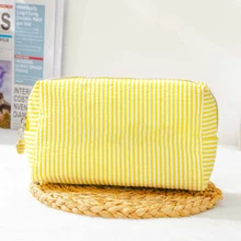 Custom Embroidered Makeup Bags, Personalized Name Makeup Bags, Letter Embroidered Bags, Style Makeup Bags, Fresh And Cute Makeup Bags, Korean Minimalist Makeup Bags, Portable Travel Makeup Bags, Mini Makeup Bags