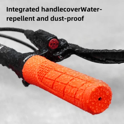 符合人体工程学的锁定式自行车把套，减震软山地车把套