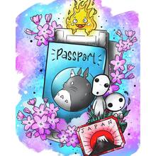 nerd hunters Malen nach Zahlen mit Rahmen,  Gemälde 40x50 cm - Einheitsgröße - Übersicht 2