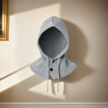 Autumn And Winter Ski Masks, Warm Ski Caps, Rafting Fake Hooded Shirts, Hats, Scarves, Shawls, One-Piece Knitted Ear Protectors, Adjustable Size Bicycle Caps, Outdoor Sports And Casual Wear, Cold-Proof Winter Accessories, Lightweight Design, Breathable - Multicolor - View 9