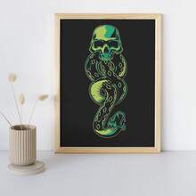 PAINTING BY NUMBERS Pictures To Paint Dark Mark Harry Potter 40x50cm - one-size - View 3