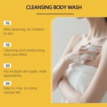 100毫升温和保湿沐浴露，深层清洁，滋养保湿。深层清洁肌肤，去除污垢和多余油脂，令肌肤柔软光滑，倍感舒适。有助于缓解季节性干燥。泡沫丰富细腻，男女皆宜。