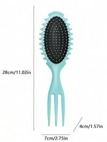 Air Cushion Hair Brush, Unisex Scalp Massaging Comb, Anti-Static, Reduces Hair Breakage, Essential Accessory For Daily Salon And Travel Hairstyling And Hair Care
