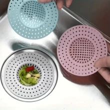 1/3/6 pezzi Filtro per scarico di cucina e bagno | Cattura capelli anti-intasamento + filtro per rifiuti alimentari | Coperchio per scarico in plastica durevole Articoli per la cucina Accessori per la cucina Utensili da cucina - Multicolore - Visualizzare 2