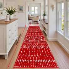 Christmas Snowflake Pattern Carpet - Thickened, Washable, Suitable For Living Room, Bedroom, Office, Etc. - Anti-Slip, Geometric Pattern, Christmas Decor - Multicolor - View 31