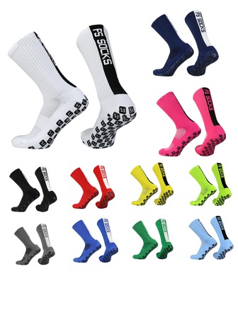 Fashionable & Comfortable Towel Bottom Thick Non-Slip Durable Football, Yoga, Baseball Sports Socks