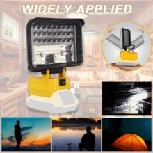 6-Inch LED Floodlight With 2 USB Charging Ports For Outdoors, Camping, Auto Repair, Emergencies, Job Site Lighting And Outdoor Fishing (Batteries Not Included) - 6-inch LED Floodlight - View 10