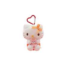 官方 Sanrio Hello Kitty 系列毛絨鑰匙圈/包包掛飾，超柔軟蓬鬆，美化您的包包，理想的包包配件禮物，適合粉絲玩樂、房間裝飾與展示，也是可愛的背包配件 - 彩色 - 查看 15