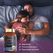 GWYNNE Totaria Health Complejo De Magnesio 700mg 12 En 1 Suplemento De Magnesio Con Glicinato Citrato Malato Óxido Taurato Aspartato,relajación, Músculo, Apoyo Al Corazón, 120 Cápsulas - Otros - Ver 3
