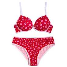 Set Of 5 Bra And Panty Sets For Girls/Teens, Printed, With Padded Cups - Nhiều màu - Xem 5