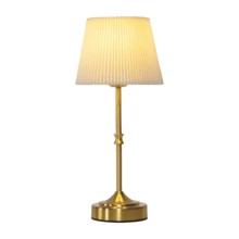 Cordless Table Lamp Rechargeable Gold - Battery Operated Lamp For Decor, 2700K Stepless Dimming Touch Control Wireless Lamp For Bedroom, Dining Table, Counter, Living Room - T5001-2 - Xem 6