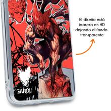 Funda Compatible con Oppo Uan Puunch Mann Garoou Monstruo Humano Cazador de Héroes Hiro Gari Anime Protector Carcasa Anticaídas a Prueba De Golpes TPU. - transparente - Ver 3