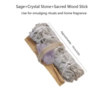 3/5/10pcs Natural Incense Sticks - Peruvian Wild Palo Santo, Stress Relief Ritual, Spiritual Relaxation | Home Air Purification, Space & Aura Cleansing, Natural Aromatherapy, Room Decor