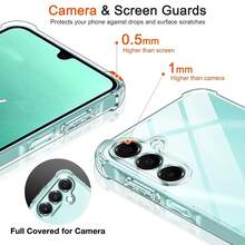 Case Cover + 3D Screen Protector For Galaxy Models - 1 ốp lưng điện thoại + 1 miếng dán màn hình - Xem 3