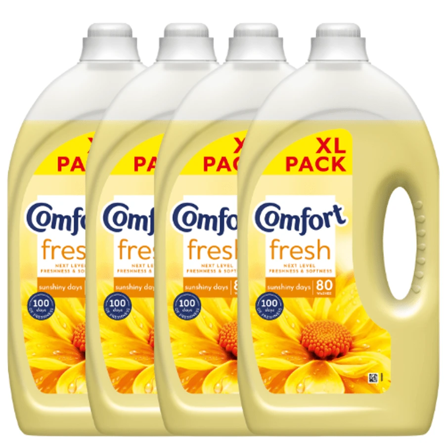 FabFinds Comfort Fabric Conditioner Sunshiny Days 2.4L (80 Washes) Assorted Packs - Multicolor - View 1