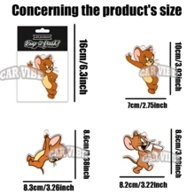 猫鼠汽车空气清新剂挂饰 - 卡通风格，适用于后视镜，可用作车载香氛夹，亦可用于家居和办公室装饰，创意设计，是送给朋友的理想礼物。 - JERRY - 查看 7