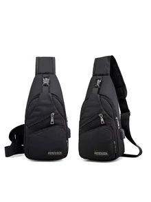 Men's Waterproof Chest Bag/Shoulder Bag/Crossbody Bag - 隨機顏色 - 查看 10