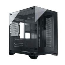 Aquario Clarity Black Gaming Case + 7 Red LED Fans - 黑色 - 查看 4