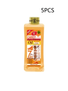 1瓶200毫升胡萝卜籽油，身体护理油，滋养柔嫩肌肤。保湿按摩油，护肤，身体修复，淡化腋下、大腿和瑕疵。身体护理，舒缓复方精油，适用于面部、腿部、身体、背部、足部、臀部。适合所有肤质。