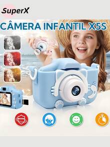 Digital Camera For Children, New Release, Birthday Gift. - Pink - View 1