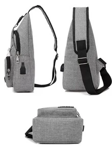 Men's Waterproof Chest Bag/Shoulder Bag/Crossbody Bag - 隨機顏色 - 查看 5