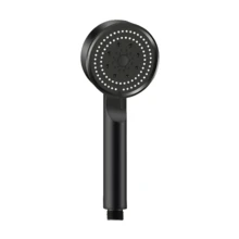 1pc 5-Speed Multi-Functional Shower Pressure Boosting Sprayer, High-Pressure Water-Saving Shower Head, Bathroom Accessories Bathroom Accessories Bathroom Tools - Black - View 7