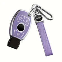 Soft TPU Key Fob Cover Fit For Mercedes-Benz CLS CLK AMG CLK GLC GLS ML SLK A C E R S-Class Smart Key, 5 Colors Available, Exquisite Gift Accessory, Key Protector, Fashionable Keychain, Durable Shell, Car Key Protector, Great Gift - one-size - View 12