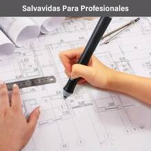 Borrador eléctrico ajustable dibujo de lápiz 235 repuestos - Blanco - Ver 7