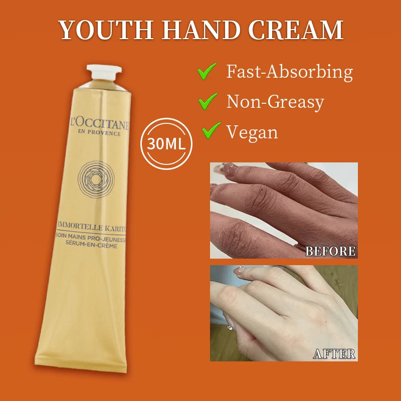 L'Occitane Shea Immortelle Youth Hand Cream - 白色 - 查看 1