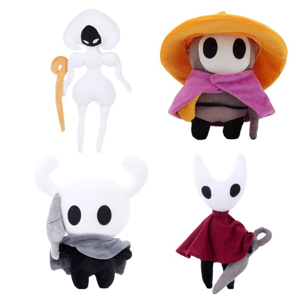 Kawaii Hollow Knight Silksong Sherma Soft Stuffed Plush Toy Game Plush Toy Merchandise For Kids Birthday Halloween Gift Decor