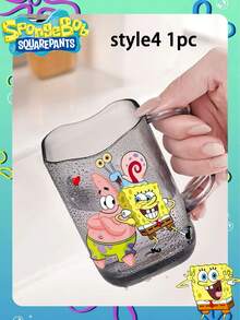 SpongeBob SquarePants 1 chiếc cốc súc miệng SpongeBob dày dặn, có thể dùng làm chậu rửa mặt, giá đựng bàn chải đánh răng, cốc súc miệng bằng nhựa, họa tiết hoạt hình, phù hợp cho cả nam và nữ, dễ thương khi đánh răng, vật trang trí tiệc tùng tuyệt vời cùng bạn bè, cũng là một món đồ trang trí tiệc xuất sắc. - Nhiều màu - Xem 14