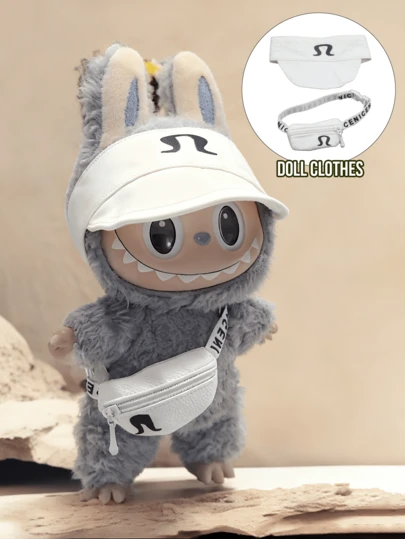 Labubu 1st/2nd/3rd Generation White Doll Outfit - Crossbody Bag Accessory White Doll Dress, Cute Kawaii White Outfit Suitable For Labubu 1st/2nd/3rd Generation Dolls, Essential Item For Doll Customization, Collector's Choice, Unique White Themed Gift, Fashion White Doll Accessory For Labubu Fans, Adding Playful White Style To Doll Collection, Great Gift For Birthday/Valentine's Day