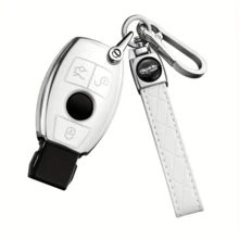 Soft TPU Key Fob Cover Fit For Mercedes-Benz CLS CLK AMG CLK GLC GLS ML SLK A C E R S-Class Smart Key, 5 Colors Available, Exquisite Gift Accessory, Key Protector, Fashionable Keychain, Durable Shell, Car Key Protector, Great Gift - one-size - View 13