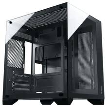 Aquario Clarity Black Gaming Case + 7 Red LED Fans - 黑色 - 查看 2