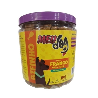 My dog Bifinho Meu Dog sabor FRANGO 1k(Pote)