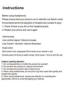 Type C Wired Earphones, 3.5mm Jack Round Plug, USB C Earbuds,Audio Earphones Headphones Electronic Calls & Music Bass Stereo In-Ear Headphones Wireless Headphones Headset For IPad/PC - White - View 12