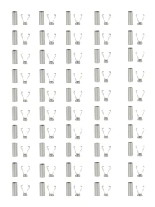 DIY Bag Accessories, Metal Rope Lock End Cap - Multifunctional Spring Stop Buckle For Bags, Jackets, Puffer Jackets, Sweaters, Pants And Hats - Easy To Use, Durable - Available In Multiple Colors (Black, Gold, Dark Gray, Silver)Metal Bell Rope Buckle Round Straight Buckle Decorative Buckle Sweater Pants Hanger Hat Rope Drawstring Clip Buckle. - Multicolor - View 49