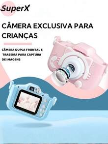 Digital Camera For Children, New Release, Birthday Gift. - Blue - View 2