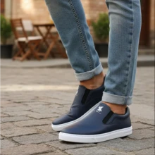 Form´s Brasil Shoes Iate Sneakers Men's Casual Style Comfortable Sneakers - 藍色 - 查看 1