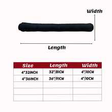 36 Inch Heavy Duty Door Draft Stopper - Wide Seal For Bottom Of Door, Blocks Wind, Dust, Insects, Snow - Easy Install Door Sweep For Home, Office, Commercial Use - Black - View 4