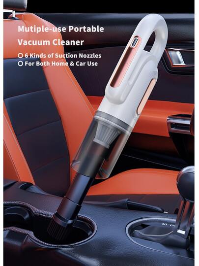 One 2000*2 MAh Mini Powerful Automatic Stofzuiger Cleaner, Cordless Home Cleaning Machine, Furniture, Keyboards, Cars, Sofas, Other Small Items. Holiday view 2