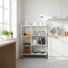 Storage Rack - White - View 11