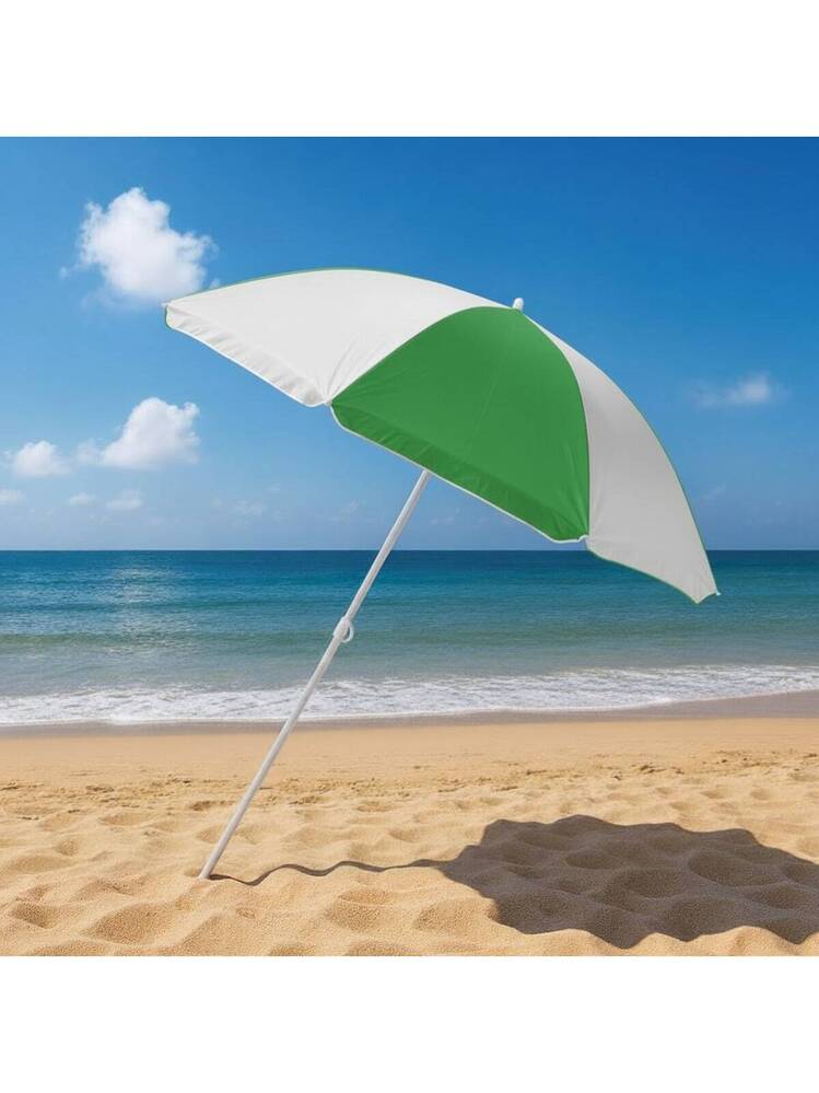 Giant Articulated Beach Umbrella 2 Meters Large Sunshade Parasol