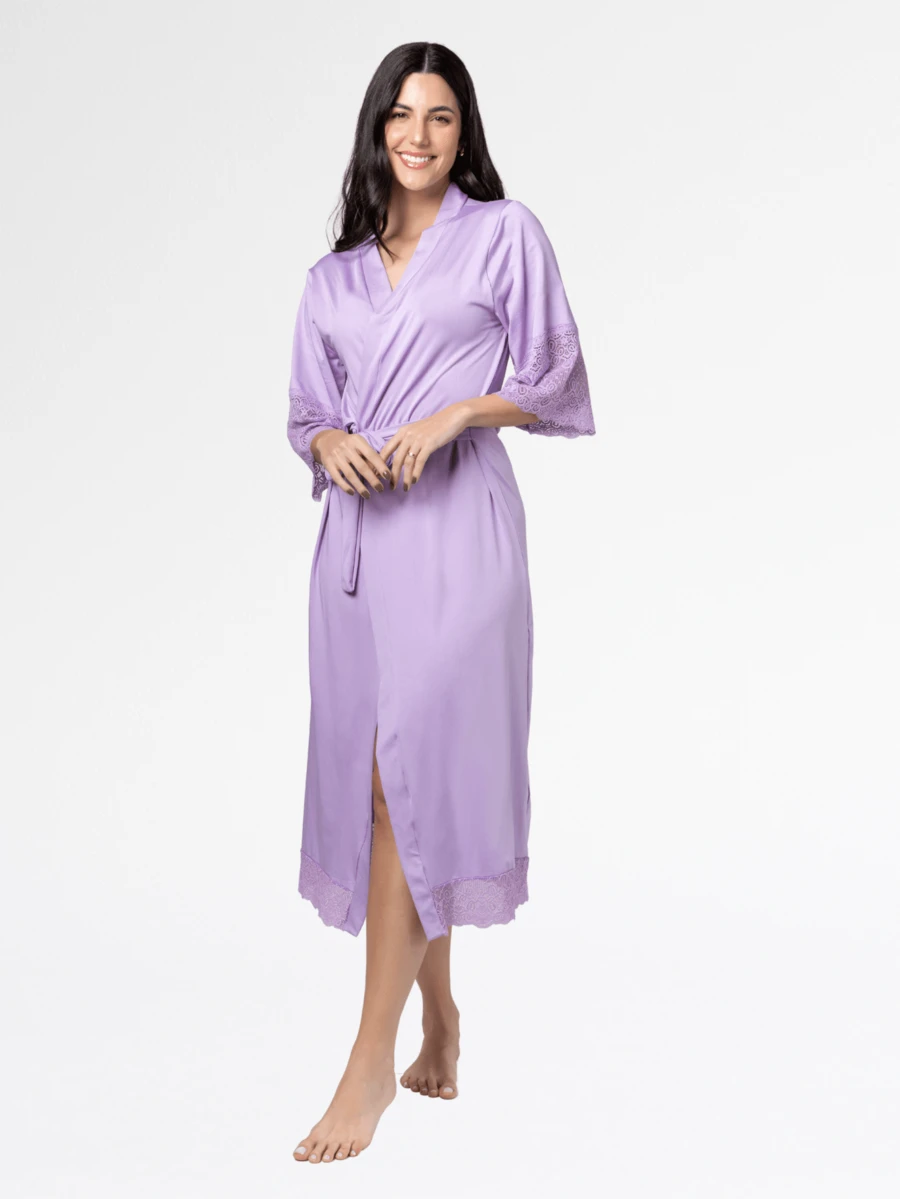 Women Robes - Màu Lilac Tím - Xem 1