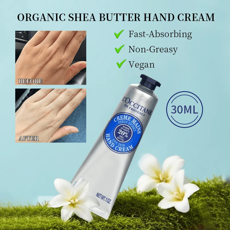 L'Occitane Shea Butter Hand Cream (Travel Size) - White - View 1