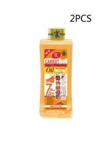 1瓶200毫升胡萝卜籽油，身体护理油，滋养柔嫩肌肤。保湿按摩油，护肤，身体修复，淡化腋下、大腿和瑕疵。身体护理，舒缓复方精油，适用于面部、腿部、身体、背部、足部、臀部。适合所有肤质。