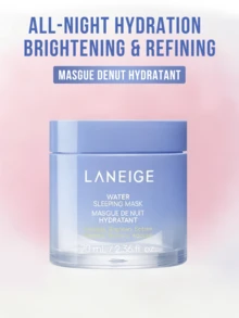 Laneige 70毫升/2.36液盎司保湿睡眠面膜 - 畅销产品，提亮肤色，净肤率高达96.77% | 专利植物酵母提取物，夜间修护肌肤屏障 | 深层补水，令肌肤柔滑饱满 | 免洗配方，方便携带，舒缓日晒损伤肌肤，夜间修护 - 水潤修護睡眠面膜 - 查看 5