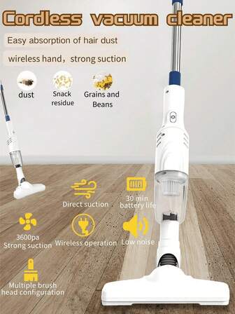 An Ultra-Powerful Handheld Vacuum Cleaner - Lightweight, Handheld Vacuum Cleaner - Rechargeable, High-Suction Cyclone Design For Home, Car And Office Use, Powerful Suction And High Efficiency, Holiday Gift