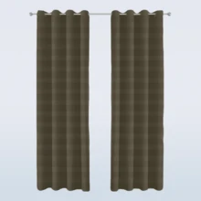 Curtains - Army Green - View 7